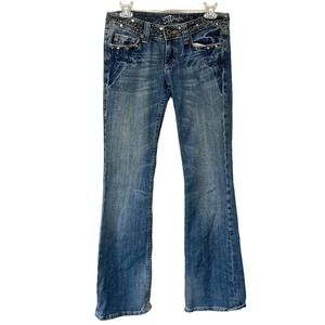 miss me low rise stud embellished boot cut jeans gladstone